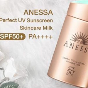 Kem chống nắng cho da dầu mụn Sunscreen Anessa Perfect UV Sunscreen Skincare Milk
