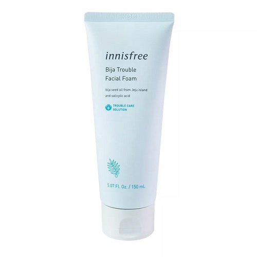 Sữa rửa mặt Innisfree Bija Trouble Facial Foam cho da mụn